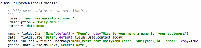 Odoo • Text and Image