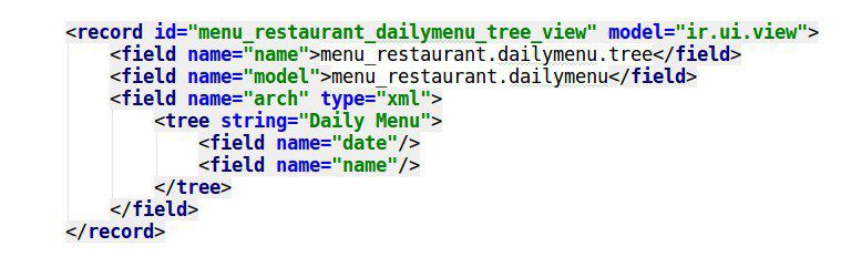 Odoo • Text and Image