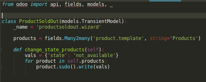 Odoo • Text and Image