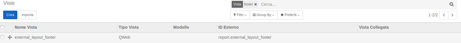 Odoo 10 external layout footer Odoo 10 external layout footer