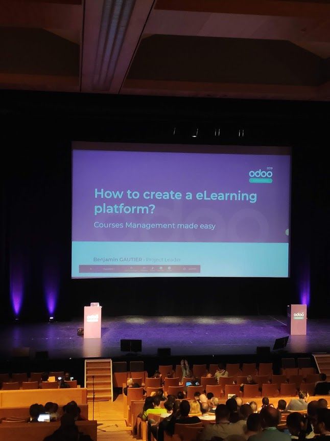 Odoo day Experience 2019: eLearning Odoo day Experience 2019: eLearning